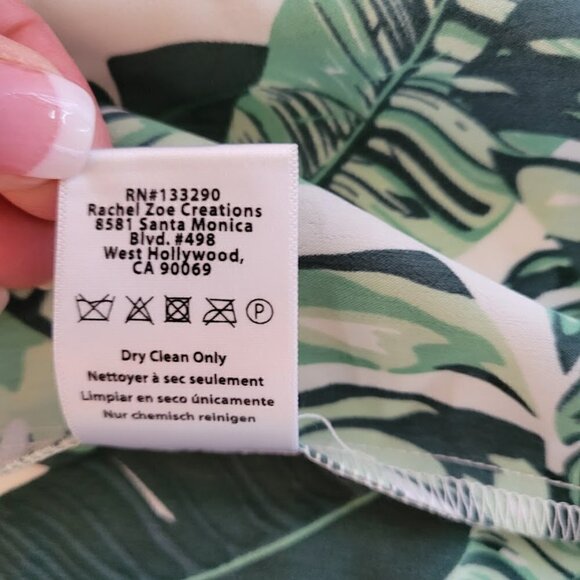 Rachel Zoe Tropical Print Maxi Kimono Swim Suit Beach Cover-Up Duster One Size - Picture 13 of 14